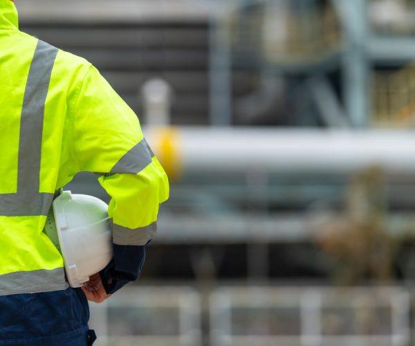 Petrochemical,Factory,Industry,Male,Engineer,Working,At,Petroleum,Gas,Oil
